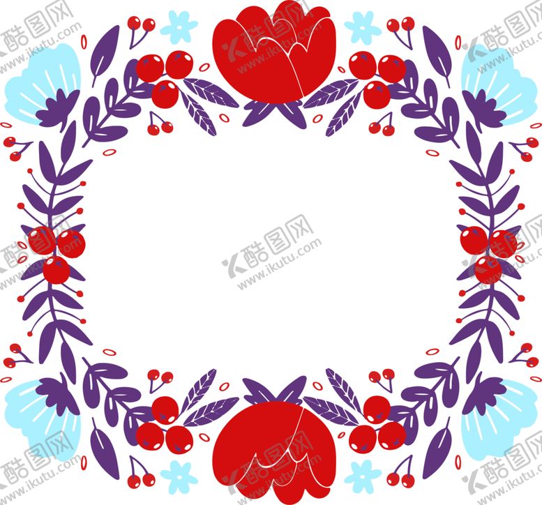 编号：97360405011330258325【酷图网】源文件下载-花环花卉