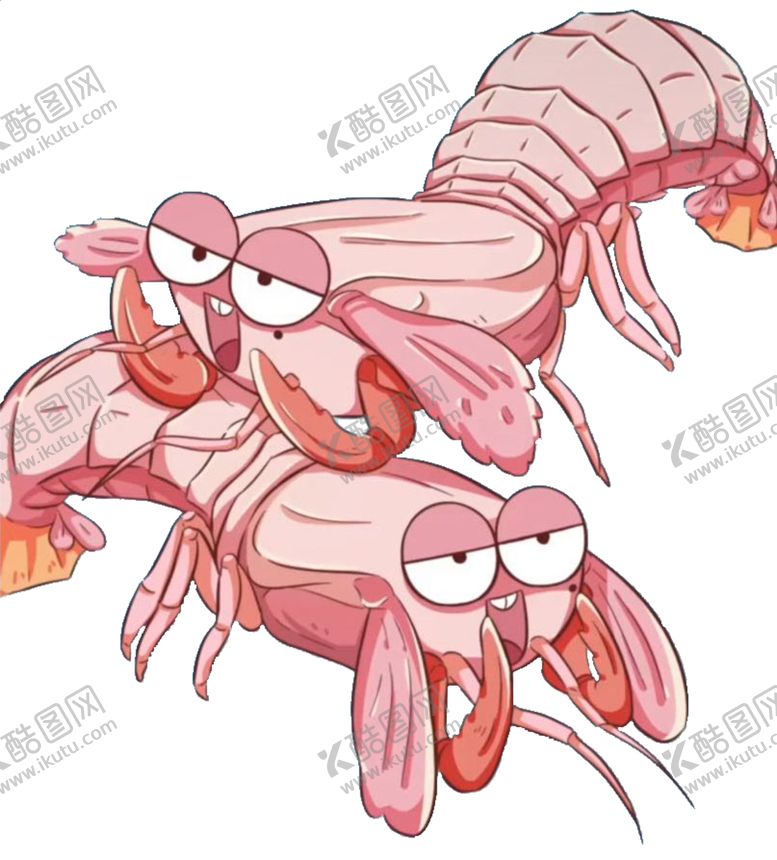 编号：93325502010100405752【酷图网】源文件下载-手绘皮皮虾