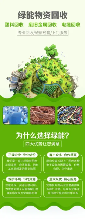 物资回收信息流落地页