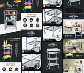 厨房置物架厨房用品模型调料台