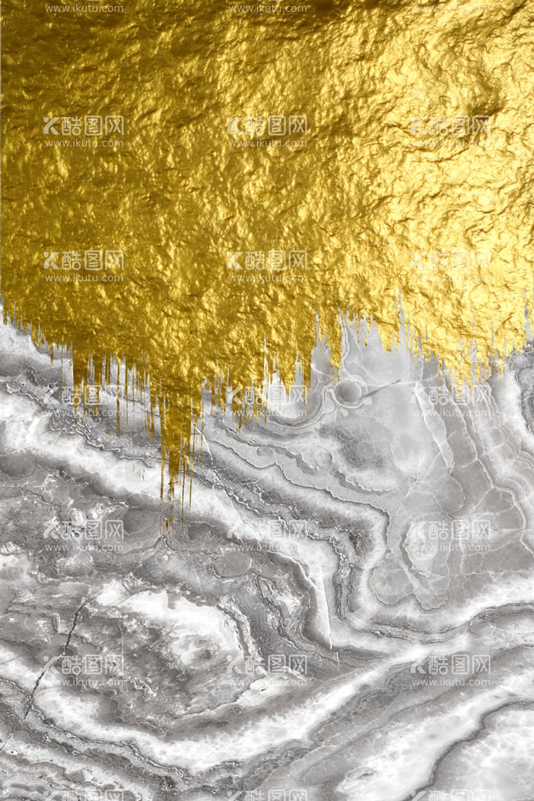 编号：12670409301557214709【酷图网】源文件下载-北欧现代艺术抽象大理石金箔三联