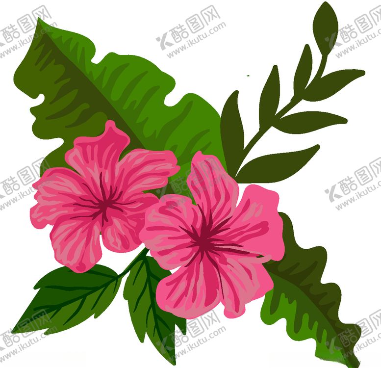 编号：38786910112042051053【酷图网】源文件下载-手绘花