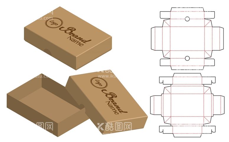 编号：37213011121446179291【酷图网】源文件下载-包装盒刀模