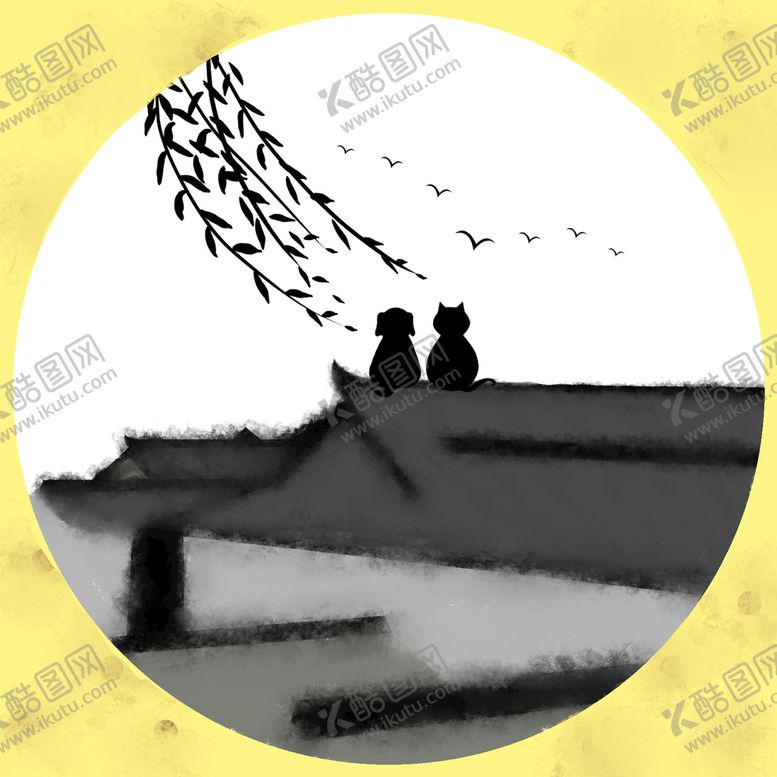 编号：49768109251008598379【酷图网】源文件下载-装饰画屋顶