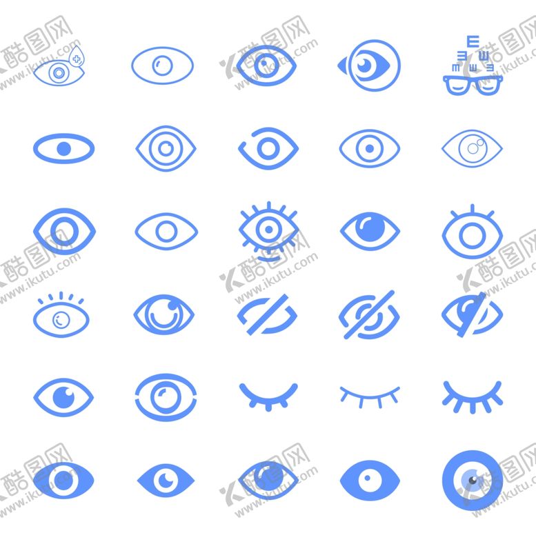 编号：53444009200328047325【酷图网】源文件下载-眼睛
