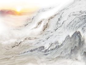 大理石背景墙