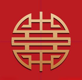 中国风边框装饰红色元素