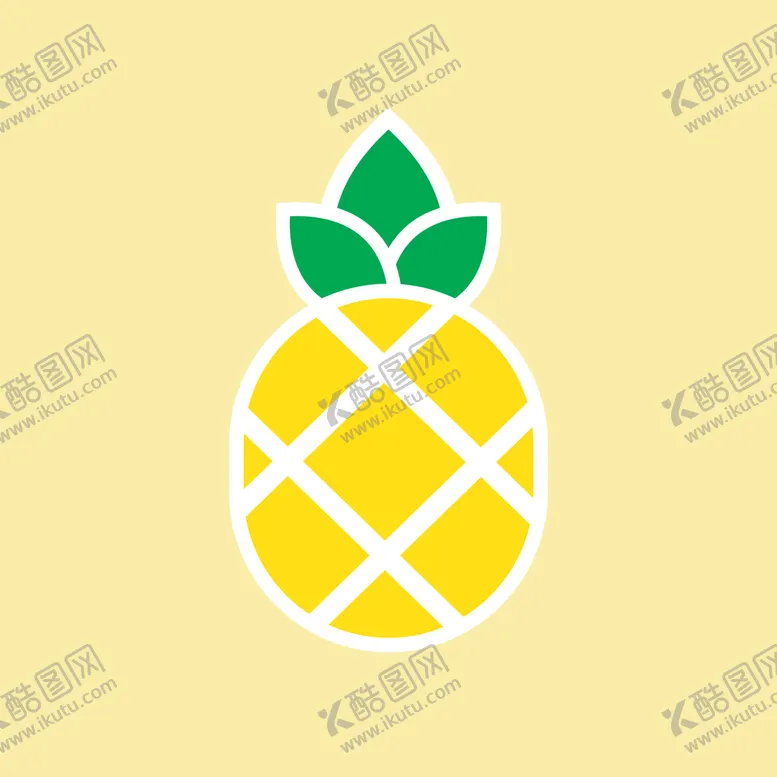 编号：37194009271647412348【酷图网】源文件下载-卡通菠萝