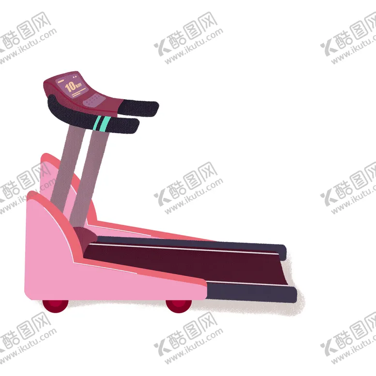 编号：34707710220911345752【酷图网】源文件下载-卡通跑步机