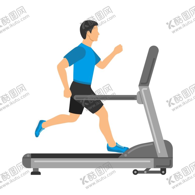 编号：21154411012032444374【酷图网】源文件下载-健身运动跑步男子