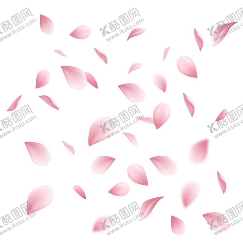 编号：87524512061512458659【酷图网】源文件下载-矢量玫瑰花瓣