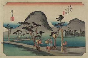 日本街景风景浮世绘