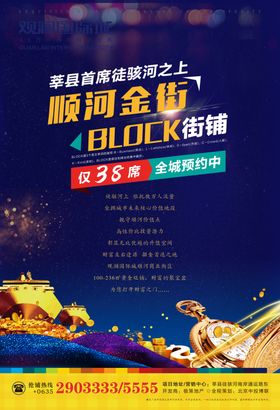 商业地产招商DM单页