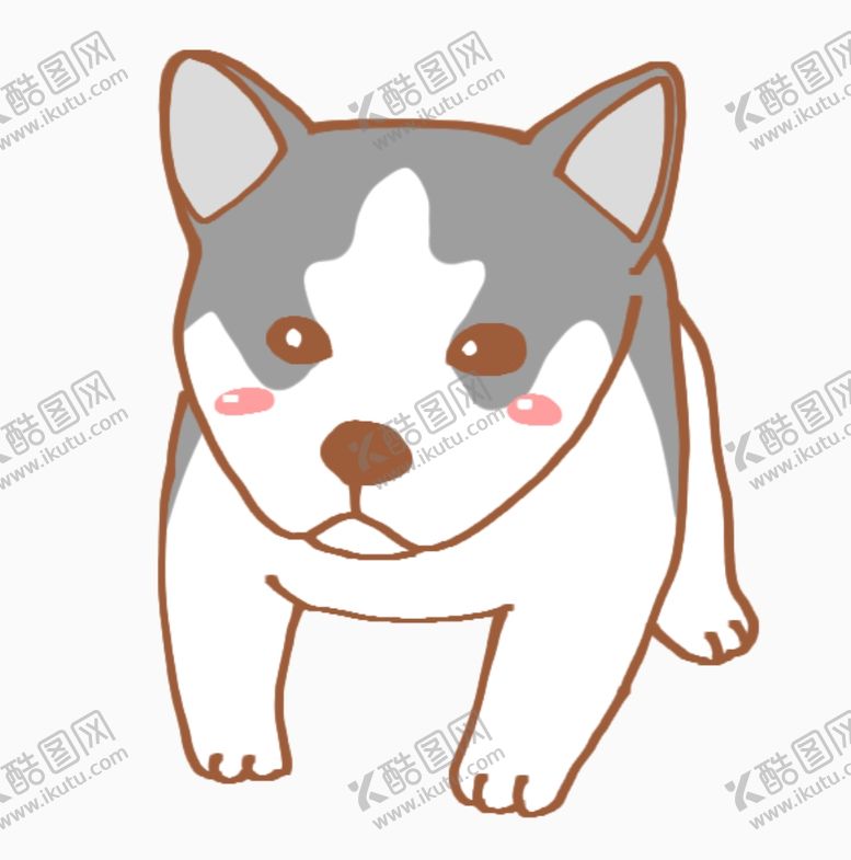 编号：58300311271838004676【酷图网】源文件下载-卡通狗手绘