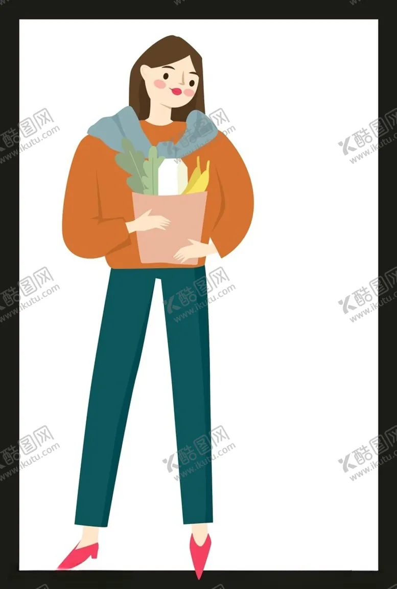 编号：94484301310938515711【酷图网】源文件下载-手绘卡通女孩