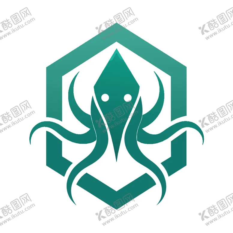 编号：93981902251619033102【酷图网】源文件下载-抽象风格的章鱼标志
