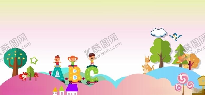 编号：94789207030333579307【酷图网】源文件下载-幼儿园背景