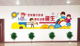 舞蹈艺术形象墙