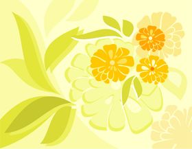 背景花纹卡通素材卡通底儿童底