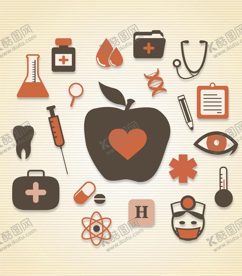 编号：39800707051912338270【酷图网】源文件下载-矢量医疗图标