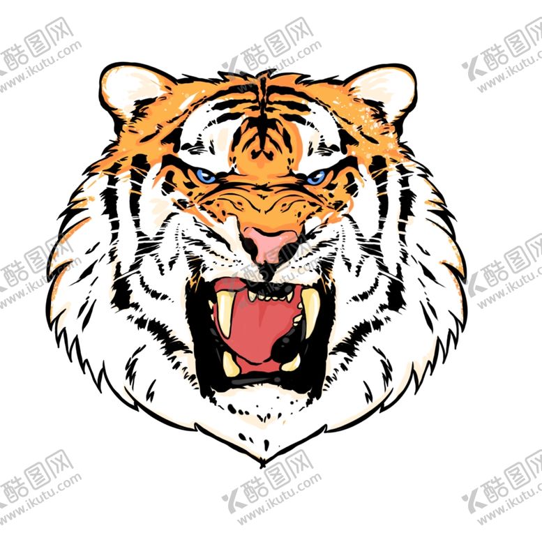 编号：36408009211913053990【酷图网】源文件下载-手绘老虎