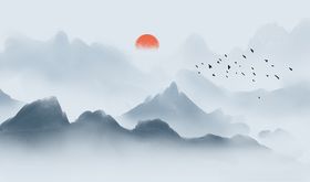 新中式山水