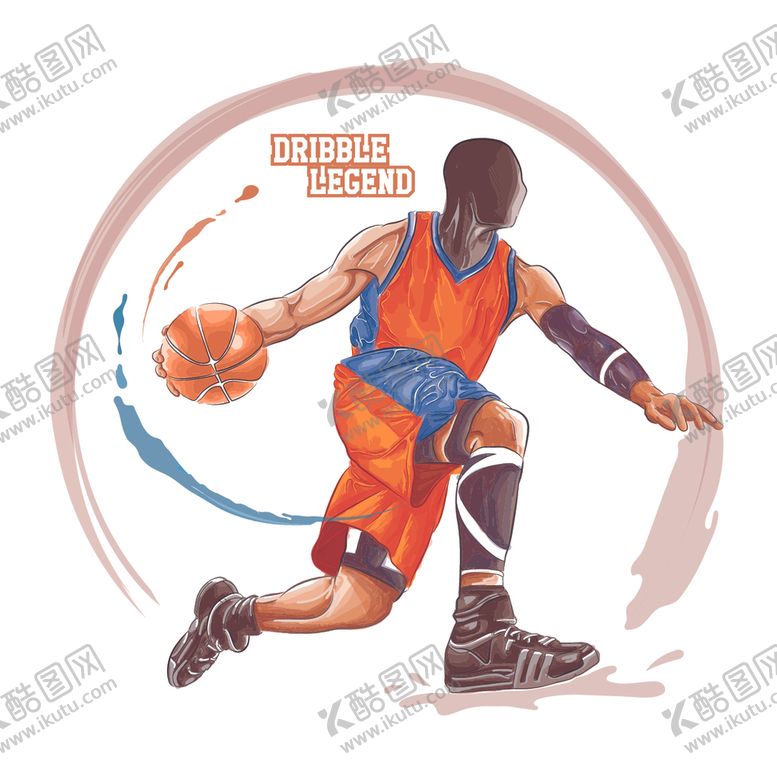 编号：16856409200020408356【酷图网】源文件下载-体育人物剪影