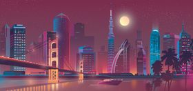 城市夜景