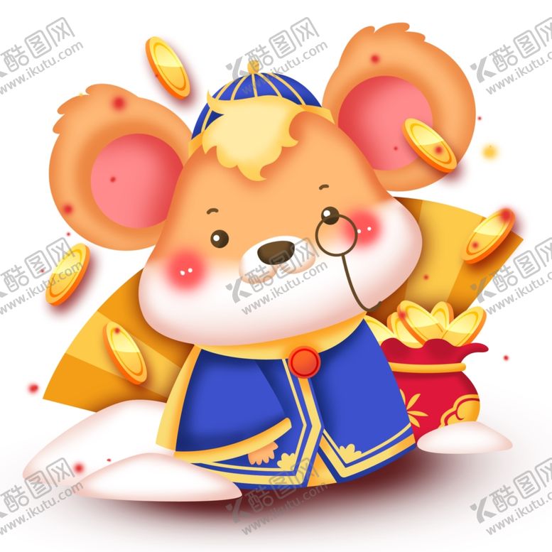 编号：91356310230420582275【酷图网】源文件下载-鼠年春节鼠年迎新春鼠年新年