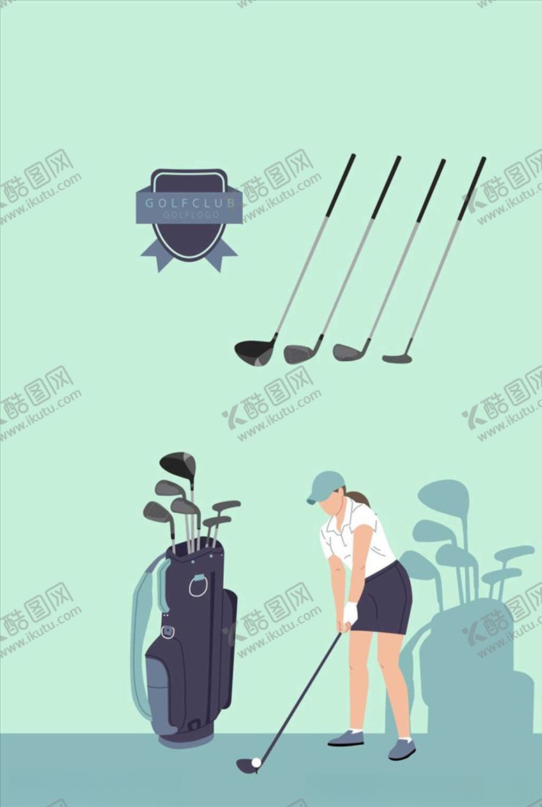 编号：33515205151223082429【酷图网】源文件下载-高尔夫球