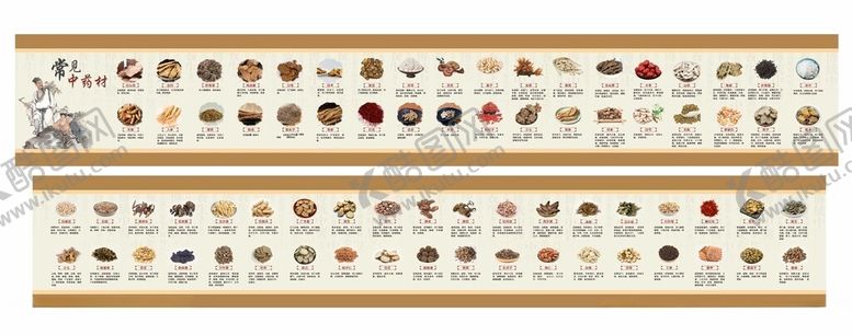 编号：87971910170059019845【酷图网】源文件下载-中药材简介中医