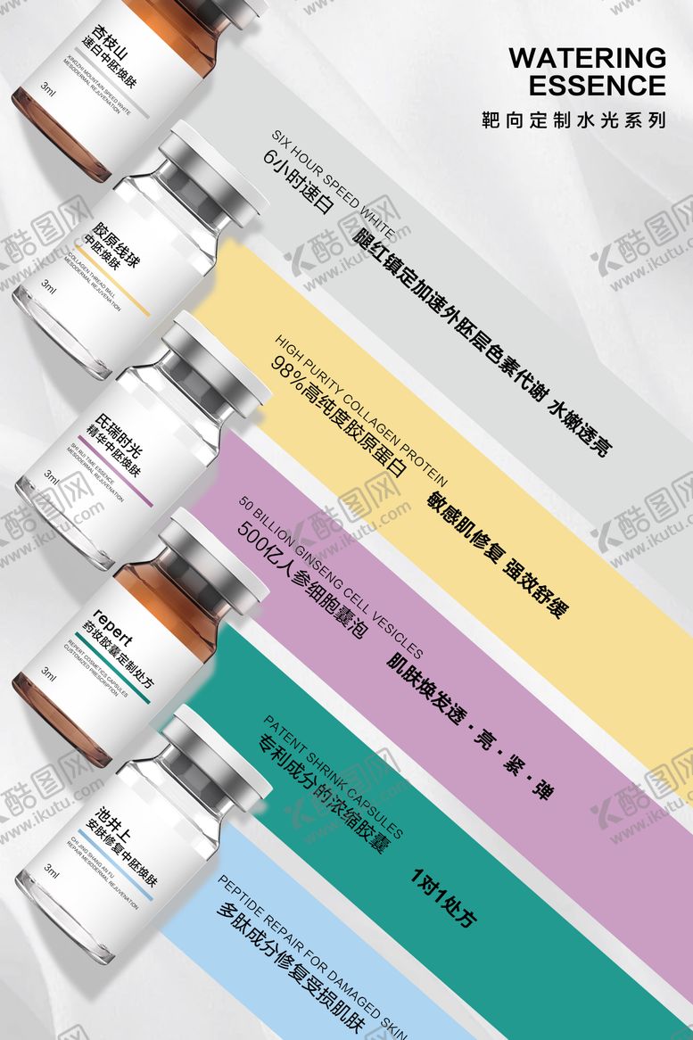 编号：85454502141423093751【酷图网】源文件下载-水光介绍海报