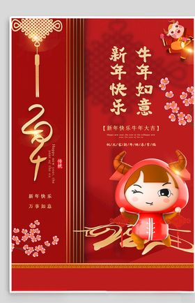 牛年海报