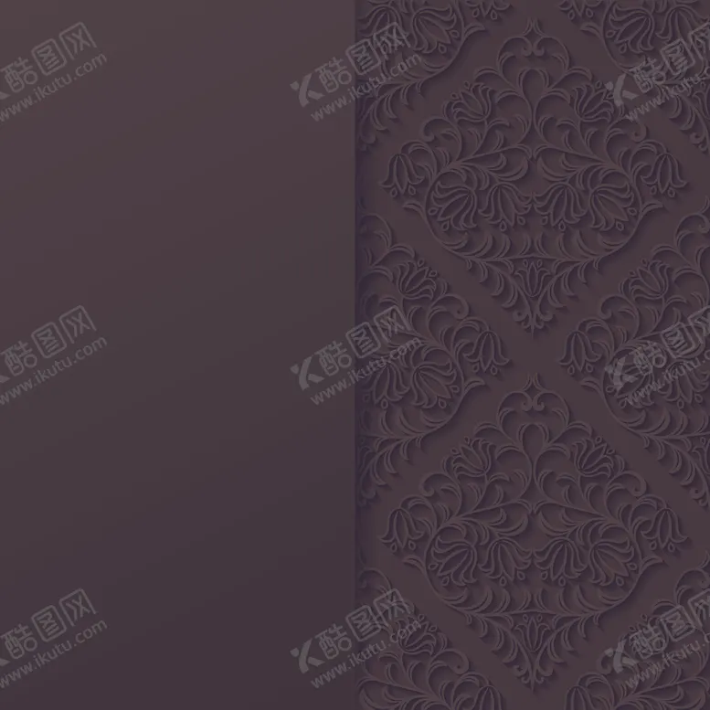 编号：92722607020939361357【酷图网】源文件下载-黑色立体花纹
