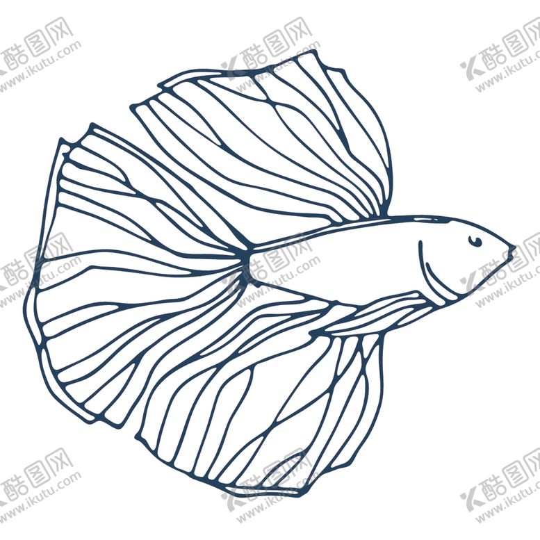 编号：83362610041222382691【酷图网】源文件下载-手绘海洋生物