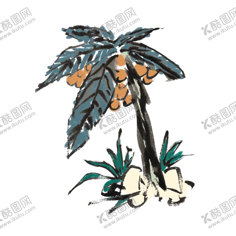 编号：71934205180711492173【酷图网】源文件下载-水墨插画素材