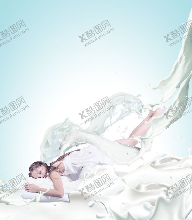 编号：22033602202041045969【酷图网】源文件下载-牛奶被