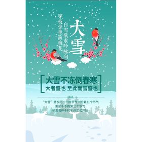 大雪海报