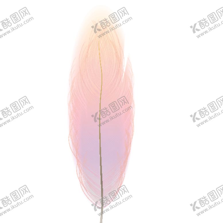 编号：16723710291545066980【酷图网】源文件下载-水彩创意羽毛图案