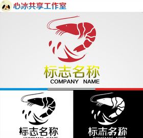 虾logo