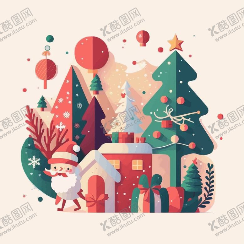 编号：23666212042125284492【酷图网】源文件下载-森系手绘清新风景