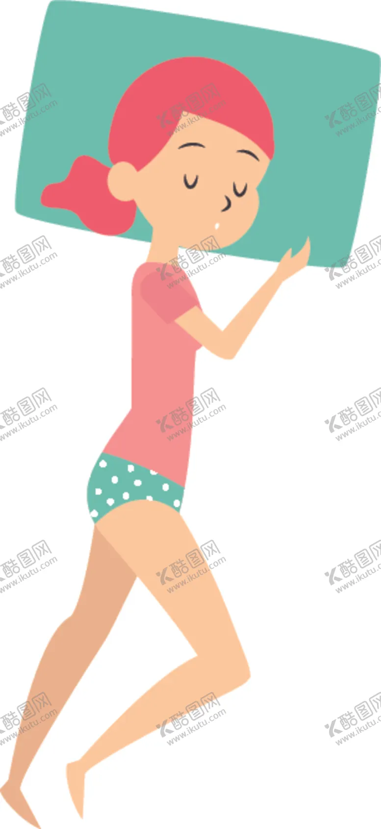 编号：53676803262145041533【酷图网】源文件下载-睡觉姿势
