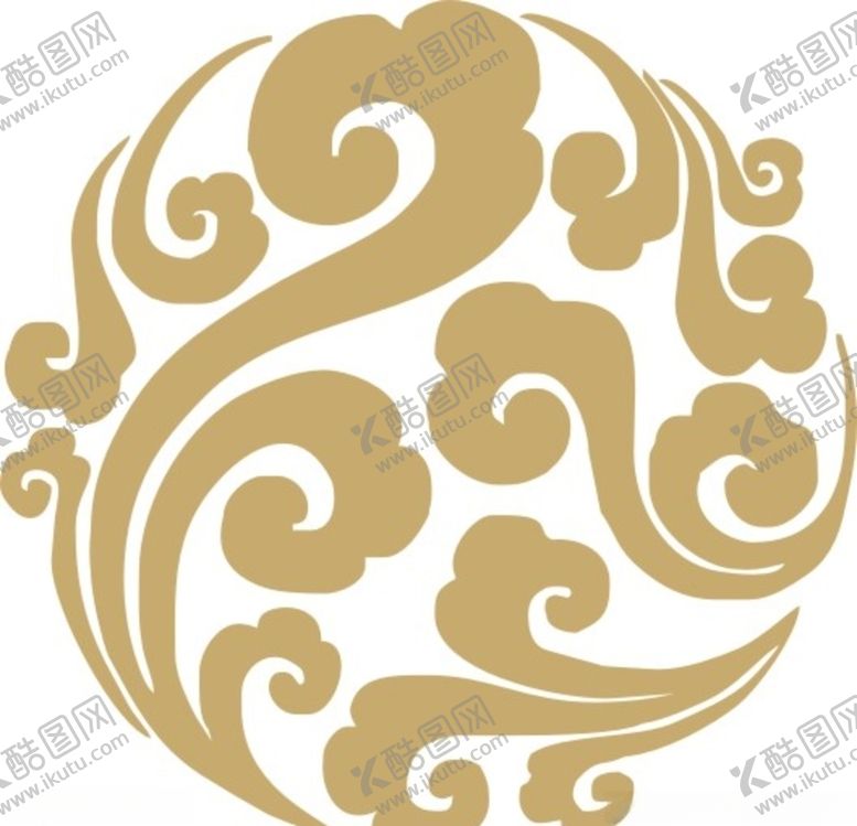 编号：87973607062202461012【酷图网】源文件下载-中国传统纹饰祥云