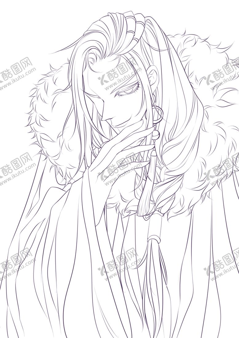 编号：84605910090442044391【酷图网】源文件下载-少年线稿