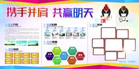 公司展板