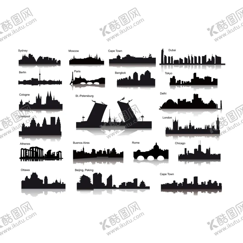 编号：42313106241018265879【酷图网】源文件下载-城市剪影
