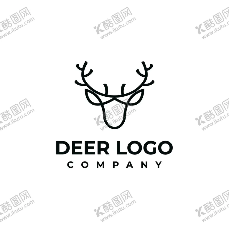 编号：02681410121423444931【酷图网】源文件下载-鹿logo