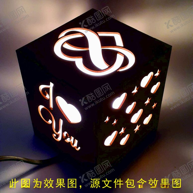 编号：66098512111615048892【酷图网】源文件下载-投影爱心灯
