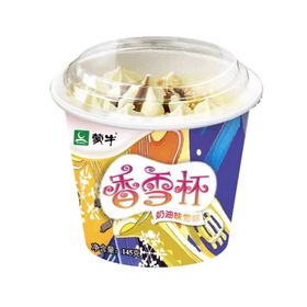 蒙牛香雪杯奶油味雪糕透明