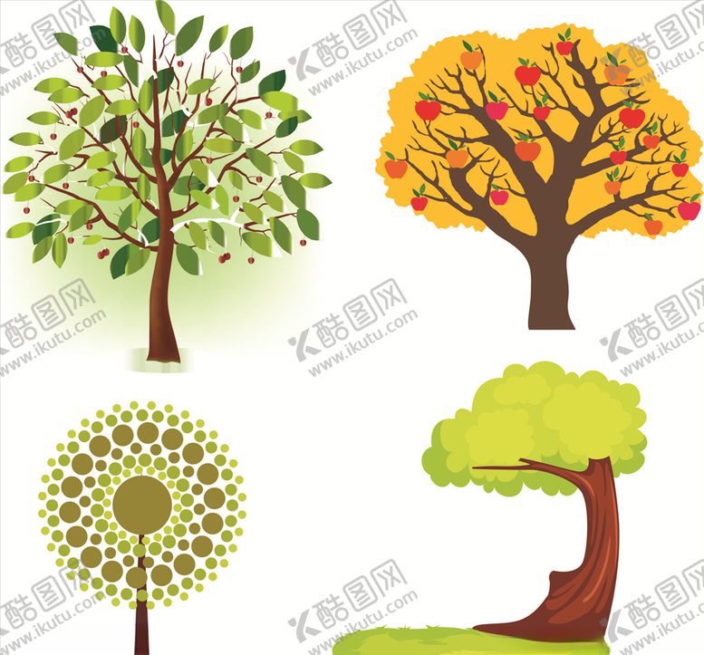 编号：60501010080111074595【酷图网】源文件下载-矢量树